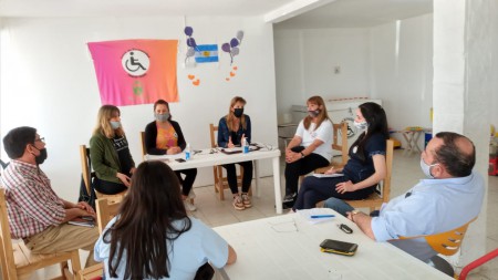 Octubre: "Mes de la plena inclusión de las personas con discapacidad":  TRABAJAMOS EN EQUIPO PARA UNA SOCIEDAD INCLUSIVA EN GOYA.